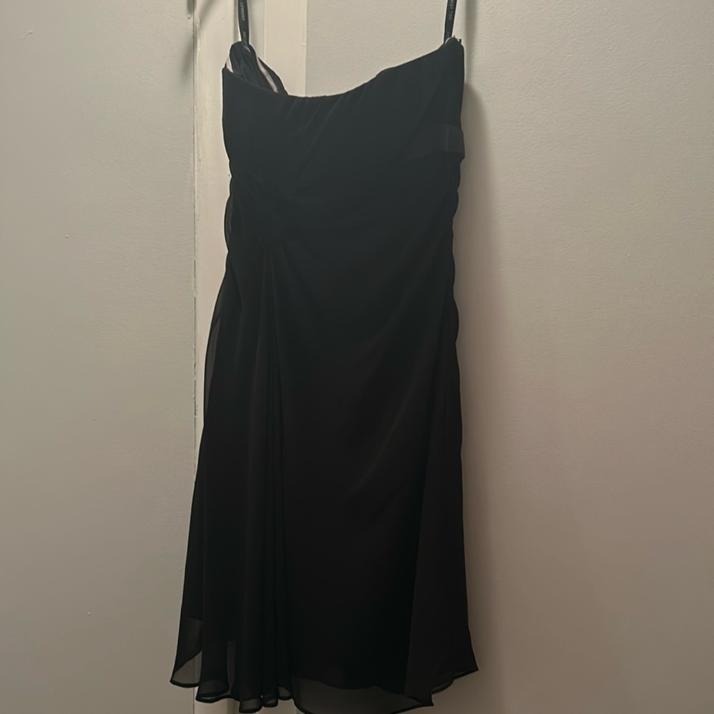 Bill Levkoff 100% Polyester little black cocktail dress